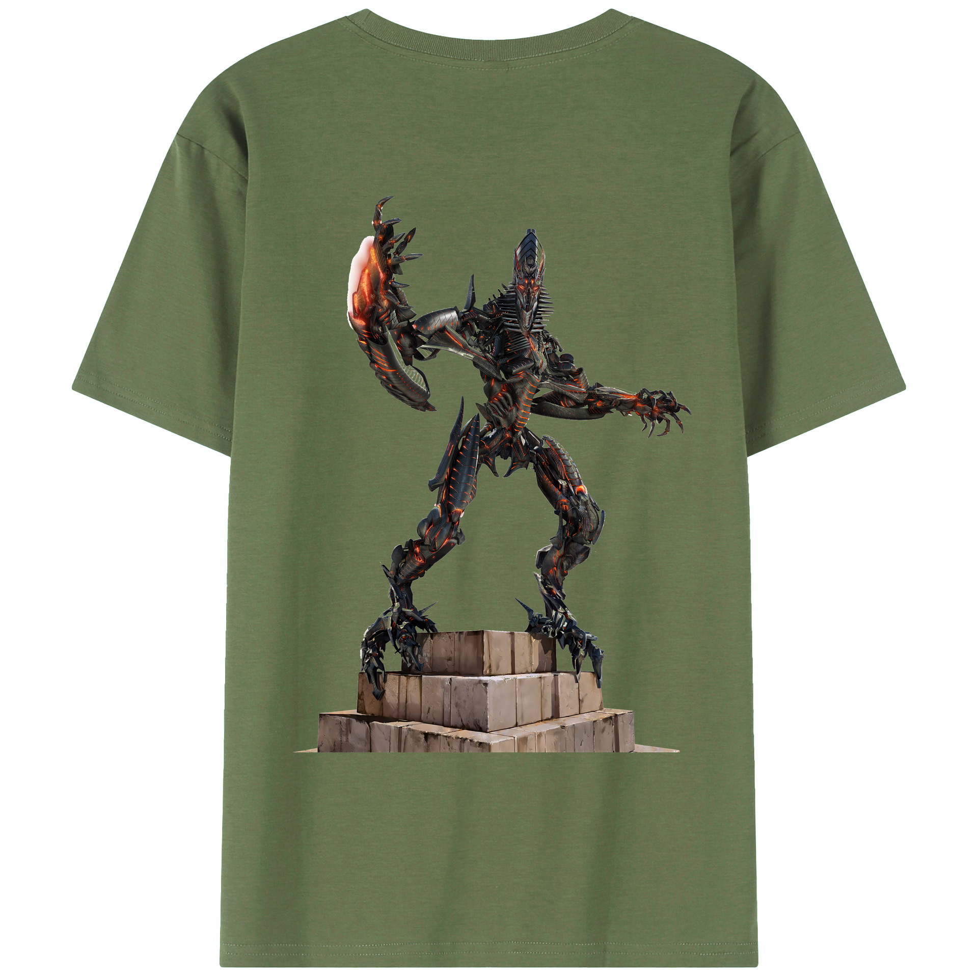 （画像用） Transformers トランスフォーマー 綿100％ メンズ半袖Tシャツ（バックプリント） 通気性